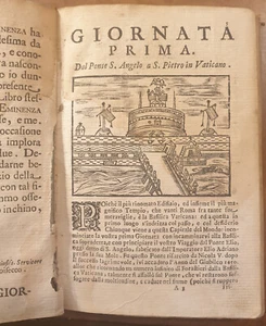 (Roma) Gregorio, ROISECCO. Roma ampliata, e rinovata. 1725. Prima Edizione. - Foto 1 di 22