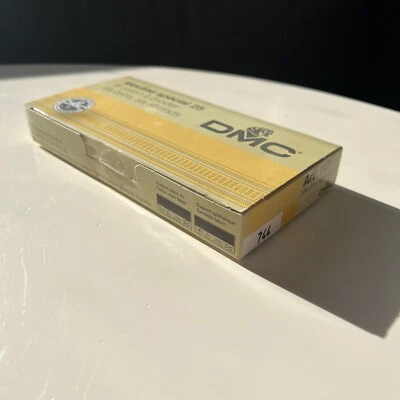 Vintage DMC 24 Skeins Box Mouline Special 25 Thread Floss #744 Pale Yellow - Image 1 of 4