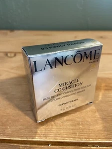 LANCOME MIRACLE CC CUSHION COLOR CORRECTING PRIMER 03 PINKY PEACH 7g. New In Box - Picture 1 of 5