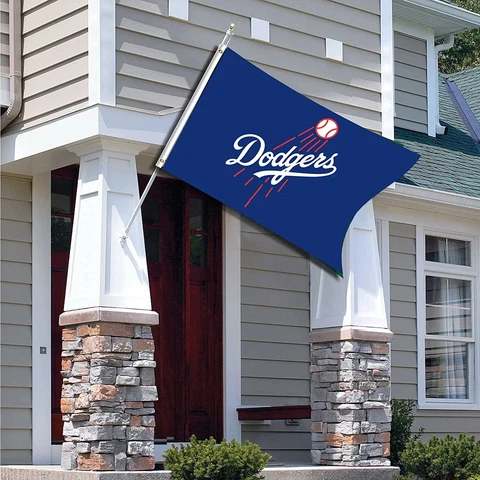 Los Angeles Dodgers Flag Large 3x5 Banner Logo Baseball MLB  FREE SHIPPING Cover