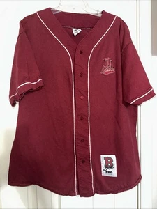 Vintage 90s Oklahoma Sooners Boa Pro Classic Baseball Style Button-up Shirt - Picture 1 of 5