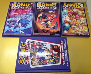SEGA Sonic The Hedgehog PB & HC Books 2022 IDW Vol 8, 9, 13 & 30th Anniversary - Picture 1 of 24
