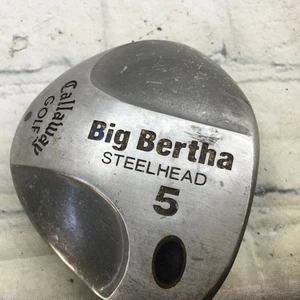 Callaway Big Bertha Steelhead Plus Fairway Woods Set 5 With Steel Shafts - Picture 1 of 5