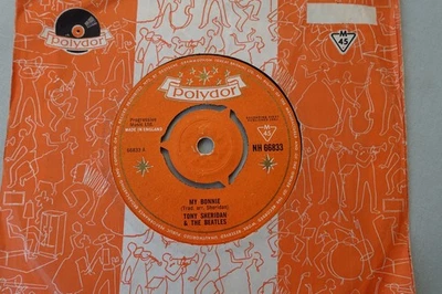 TONY SHERIDAN & THE BEATLES 7" MY BONNIE b/w THE SAINTS UK POLYDOR NH 66833 1962 — 第 1/2 张图片