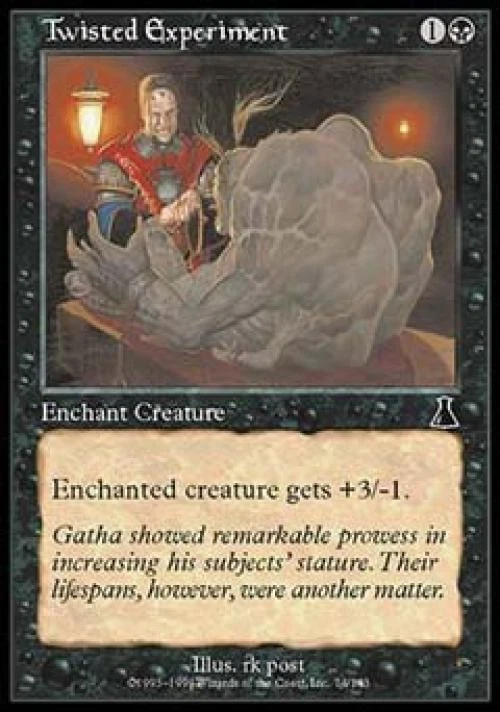 Twisted Experiment -Foil Medium Play MTG Urza's Destiny - Image 1 of 1