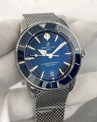 Reloj para hombre Breitling SuperOcean Heritage B31 42 mm esfera azul SS AB3111161C1A1 Foto 1 de 4