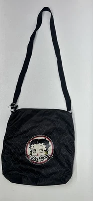 Bolso de Mano Betty Boop Vintage Negro con Cremallera con Correa Ajustable  Foto 1 de 4