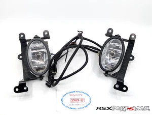 06 07 08 HONDA CIVIC COUPE SI FOG LIGHT PAIR BRACKET AND HARNESS - Picture 1 of 18