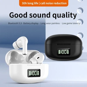 Auriculares inalámbricos HIFI con cancelación activa de ruido BT 5.3 auriculares de baja latencia - Imagen 1 de 24