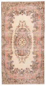 Vintage Hand-knotted Runner Rug 3'9" x 7'1" Traditional Oriental Wool Carpet - Picture 1 of 9