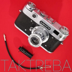 ZORKI-5 con obturador de lente Industar I-22 plegable funciona, cortinas intactas, KMZ 1959 - Imagen 1 de 22