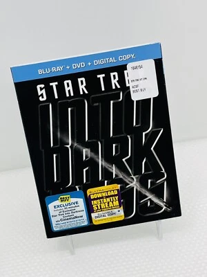 Star Trek Into Darkness (Blu Ray, Dvd, 2013, w/Exclusive SlipCover) Chris Pine - Image 1 of 3