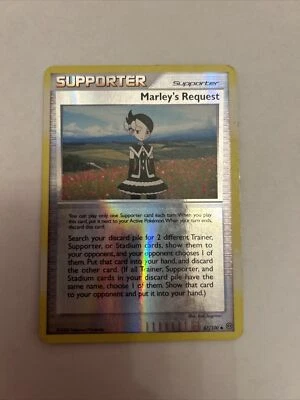 2008 Pokemon Stormfront Reverse Holo Marley’s Request 87/100 - Image 1 of 2