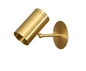1-Light Handmade Vintage Wall Sconce Mid Century Modern Raw Brass Sputnik Light - Picture 1 of 4