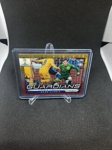 2014 Panini Prizm World Cup Guardians Yellow & Red Pulsar Prizms Hugo Lloris #11 - Picture 1 of 2