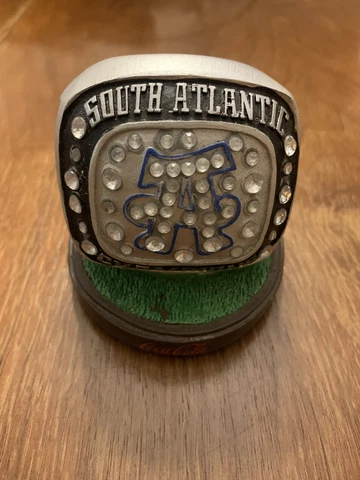 ASHEVILLE TOURISTS 2012 MILB South Atlantic Championship Ring Display Rockies Cover