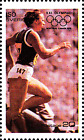 MNH Sport Olympia Montreal Kanada 1976 Leichtathletik Frauen Damen Laufen / 9