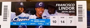 Toledo Mudhens @ Columbus Clippers 2019 Minor League Ticket Stub Caleb Thielbar - Picture 1 of 1