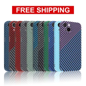 For iPhone 14 Ultra Slim Hard Case Lens Shockproof PC Plastic Stripe Cover - Photo 1 sur 65