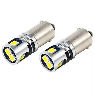 400LM Super Bright 3030 5-SMD BA9 BA9S 53 57 1895 64111 LED Car Light Bulb 12V 2 - Image 1 of 4