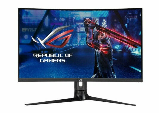 ASUS ROG Strix XG32VC 31,5 Zoll WQHD VA LCD Geschwungener Gaming-Monitor