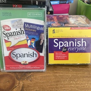 learn to speak Spanish CD Rom (PC) Bundle Free Post To U.K. - Picture 1 of 24