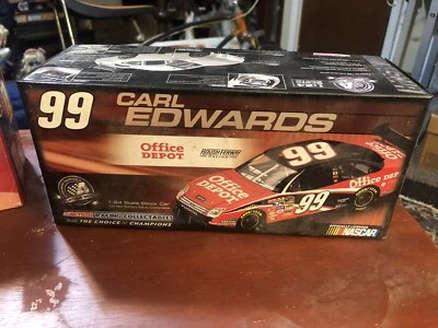 Carl Edwards #99 Office Depot 2008 Ford Fusion COT 1:24 M.A. 7,248 Made - Image 1 of 4