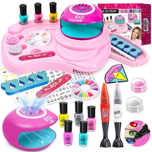 Kids Nail Polish Set for Girls - Girls Toys 8-10 - Nail Art Kit for Kids Ages 7- - Picture 1 of 12