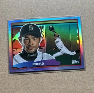 2022 Topps Ichiro Suzuki 1988 Throwback RAINBOW FOIL Card #88BF-39 - Picture 1 of 2