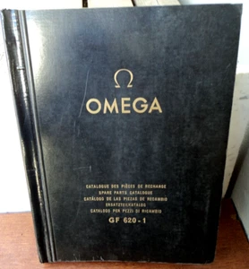 Omega Teilekatalog GF 620-1 von 1954 ~ 60+ Kaliber + Handklemmen - Kronen - Bild 1 von 8