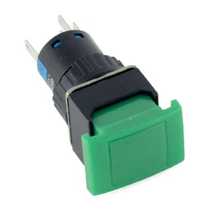 Interruttore a pulsante rettangolare in plastica 16 mm 1NO1NC/2NO2NC (LAS1-ADJ-Z) CE,UL,RoHS - Foto 1 di 6