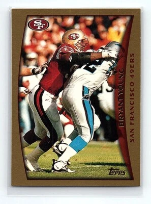 1998 Topps Bryant Young San Francisco 49ers #47 - Image 1 of 2