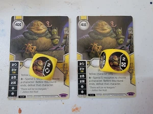 Star Wars Destiny - Convergence - 2x Crime Lord - #49 with Die Legendary - Imagen 1 de 1