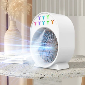 Mini Air Cooler Fan Portable Air Conditioner Personal Cooling Fan Humidifier USB - Picture 1 of 14