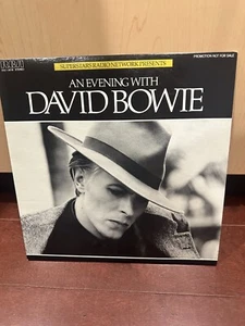 AN EVENING WITH DAVID BOWIE RCA DJL1 3016 VINYL LP WHITE LABEL PROMO NEW MINT! - Imagen 1 de 9