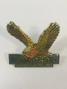 Vintage Kawasaki Pin Badge, Lapel Pin, Hat Tack - Picture 1 of 2