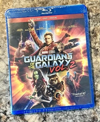 ~*New Sealed *Guardians Of The Galaxy Volume 2 Blu Ray DVD Digital*~ - Image 1 of 2