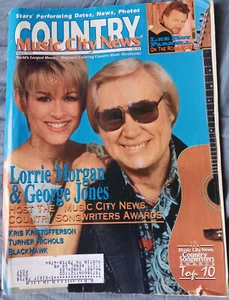 Music City News Magazine (1994) - Lorrie Morgan & George Jones - - Foto 1 di 1