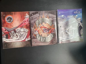 3 Orange County Choppers spiral bound notebooks 60 pgs 2005 - Picture 1 of 2