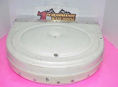 Crawford Composites White Carbon Fiber Cold Air Box 20" x 20" x 4" Tall Element Foto 1 de 4