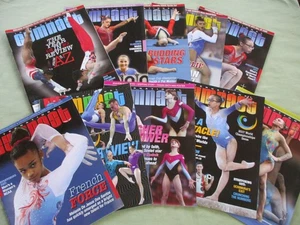 INTERNATIONAL GYMNAST Magazine IG 2017 All 10 Issues BILES HURD UCHIMURA PHOTOS+ - Picture 1 of 3