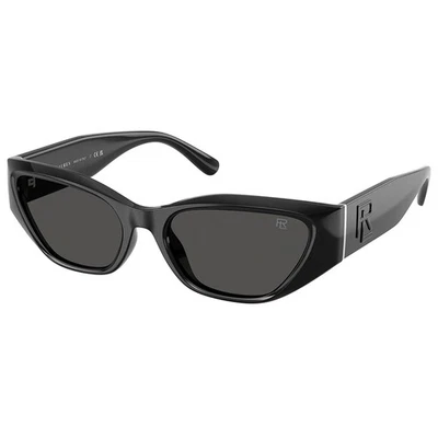 Gafas de sol Ralph Lauren RL 8231U 500187 negras cuadradas de plástico lentes grises Foto 1 de 3