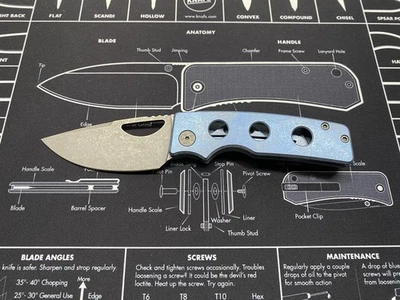 OZ Machine Co - Roosevelt / Ice Blue Speed Hole Scales / Dark Stonewashed Vanax - Image 1 of 4