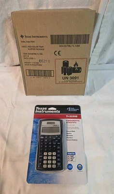 Texas Instruments Ti-30XIIs Scientific Calculator Box Of 6 - Image 1 of 3