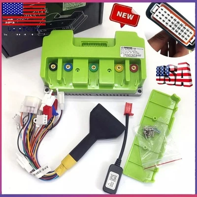 Для контроллера FarDriver ND72200 с аккумулятором Bluetooth 55 А, фаза 200 А, 48-72 В США - Изображение 1 из 4