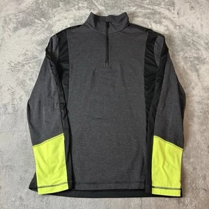 Bogner Fire + Ice Pullover Herren L schwarz grün Base 1st Layer 1/4 Zip Ski - Bild 1 von 7