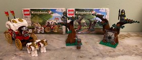 LEGO Castle Kingdoms 7188 King's Carriage Ambush - 100% Complete with Manuals