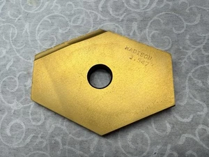 MADISON UTENSILI DA TAGLIO Duodex Vanga Inserti Accusize 3.547" T-15 HSS Serie V - Foto 1 di 5