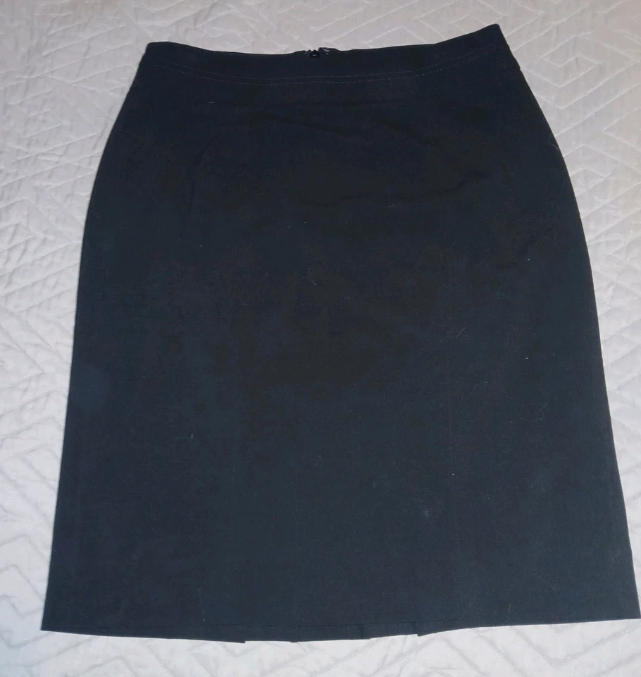 Falda Casa Blanca Mercado Negro Nueva Sin Etiquetas Talla 6 Negra Foto 1 de 4