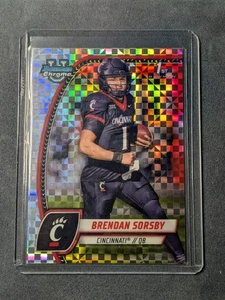 Brendan Sorsby 2024 Bowman University X-Fractor 1st Bowman Cincinnati - Picture 1 of 2